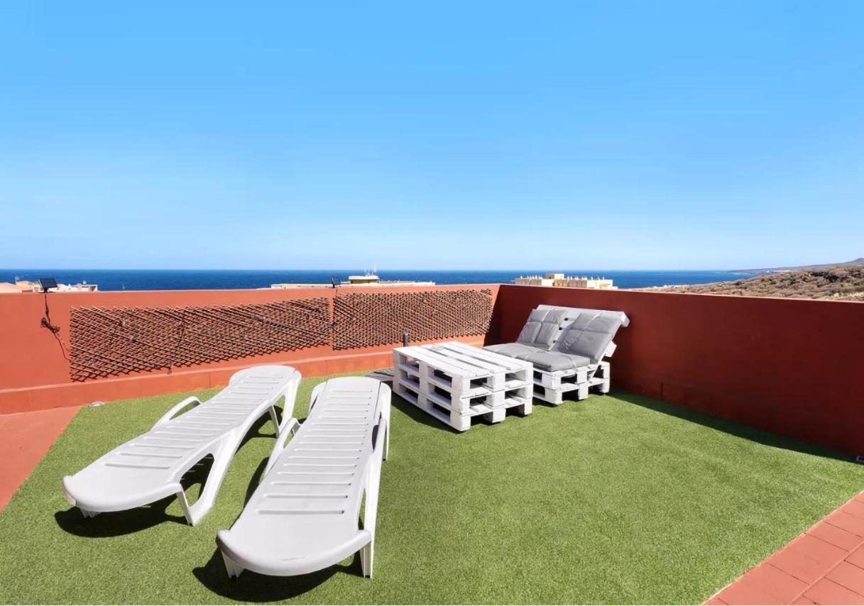 Resimar Con Vistas Al Mar En Candelaria Санта-Крус-де-Тенеріфе Екстер'єр фото